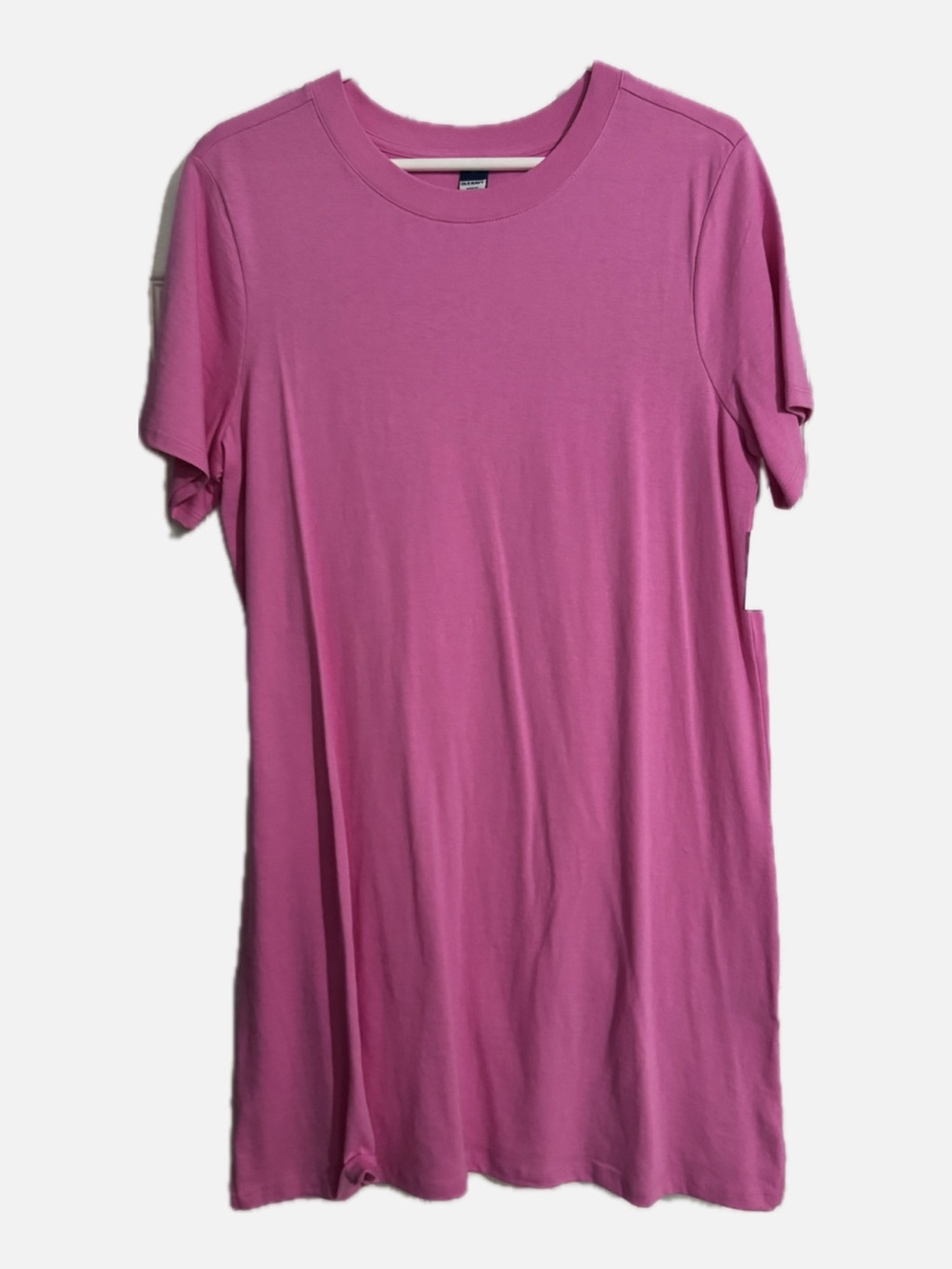 Old Navy Pink Short Sleeve T-Shirt Dress